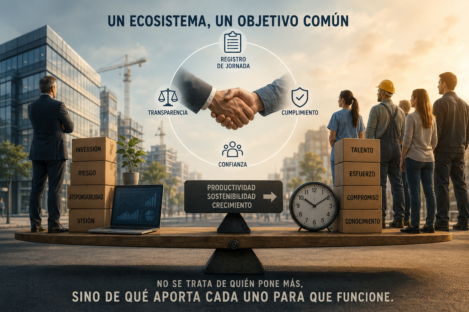 ¿Quién puso más? La peligrosa tentación de pesar empresa y trabajador