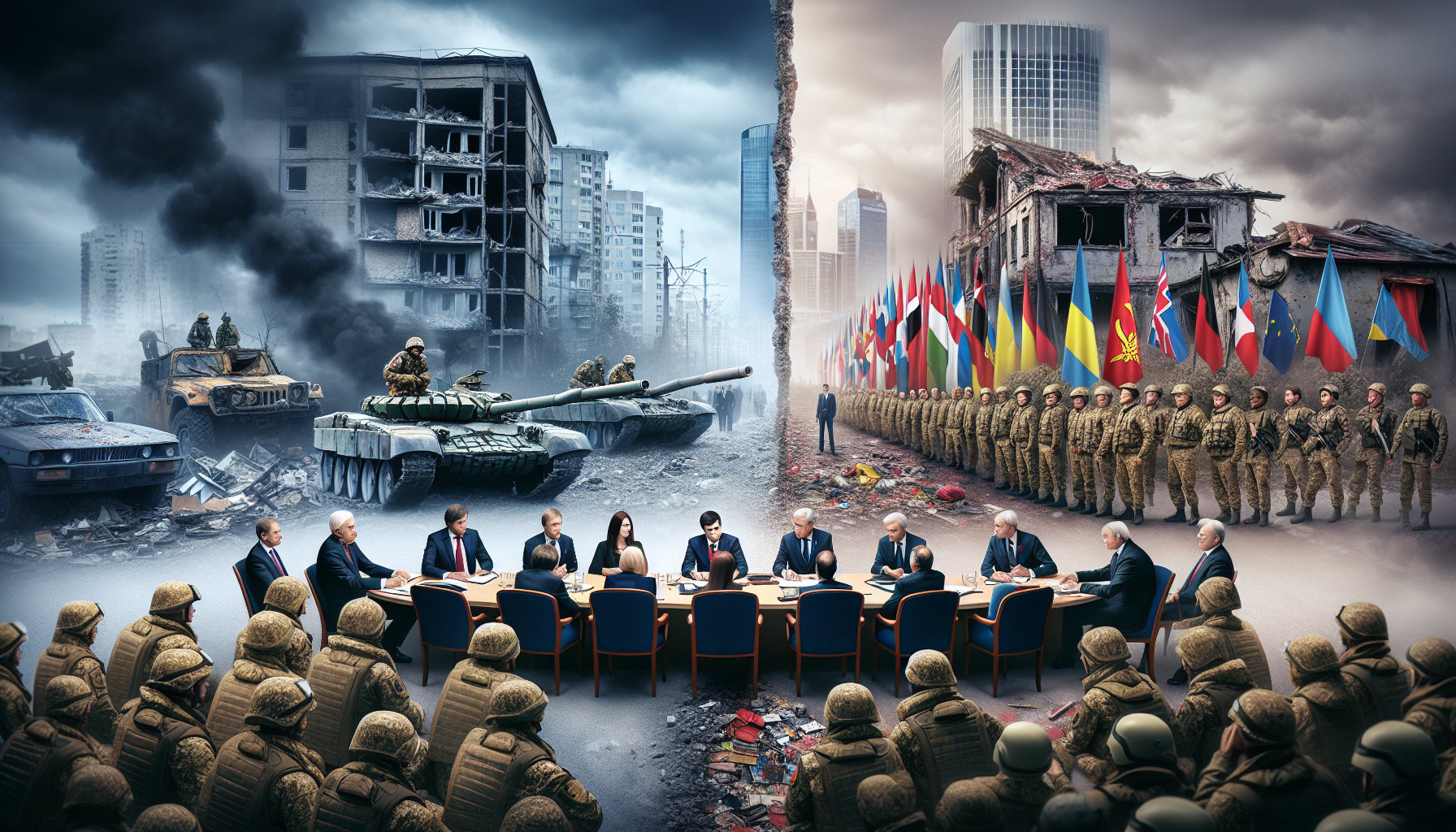 Ucrania enfrenta una encrucijada entre la guerra y la paz ⚔️🕊️. Descubre cómo las negociaciones y la presión internacional influyen en este conflicto. Lee más para entender la compleja situación 🌍📊.