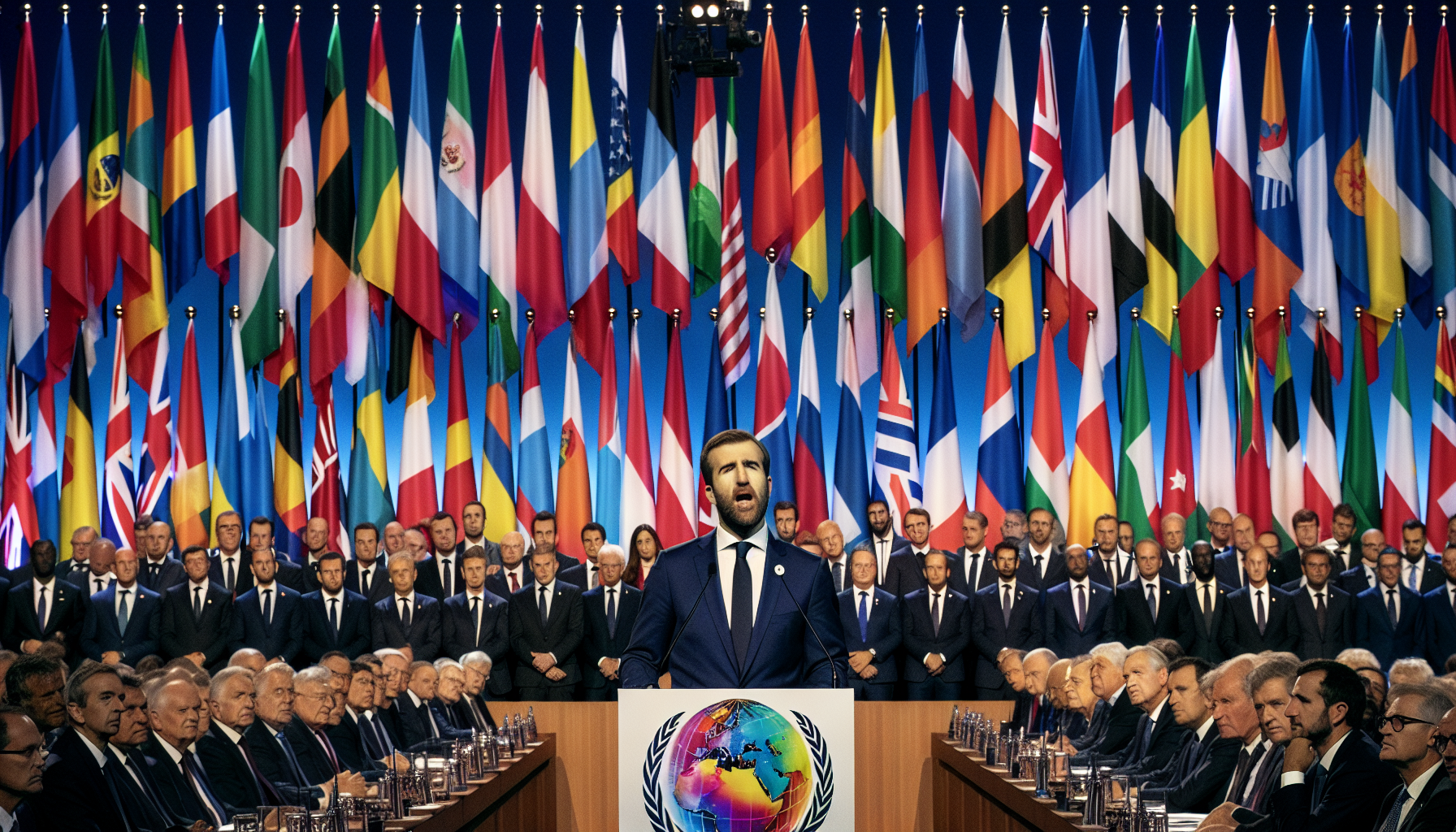 ### Extracto SEO: Macron anuncia una alianza de 26 países 🌍🤝 en apoyo a Ucrania. Solidaridad internacional frente al conflicto bélico, con un compromiso de 50 mil millones 💰 para ayuda humanitaria y militar.