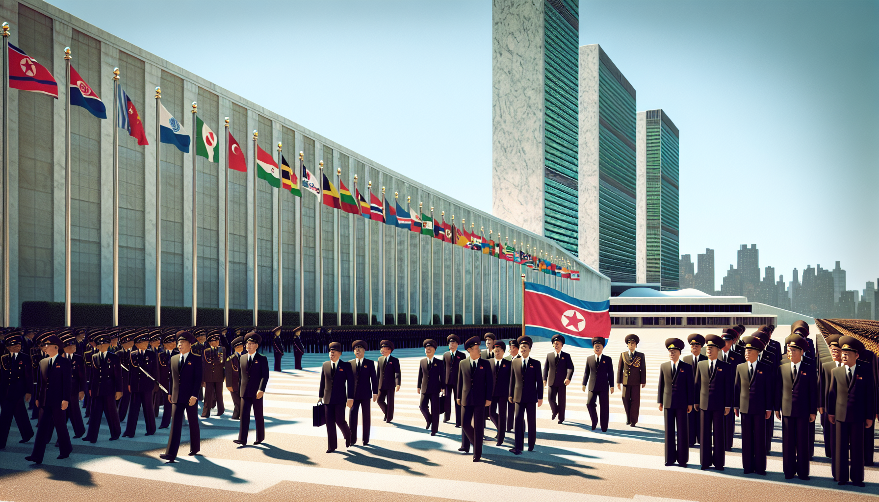 Corea del Norte envía delegación a la ONU 🌏🇰🇵, sorprendiendo al mundo. ¿Qué implica este movimiento para la diplomacia y la paz global? 🤔 Descúbrelo aquí.